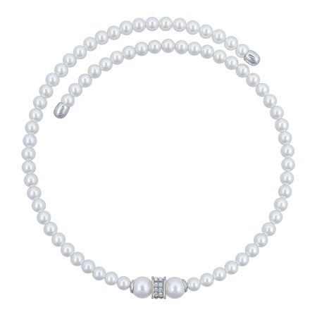 Колье Fiore Luna, Cube Crystal, B2409PE-N01.1 BW/S