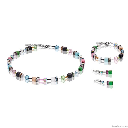 Браслет Coeur de Lion, Multicolour Pastel Swarovski 2838/30-1537. Германия