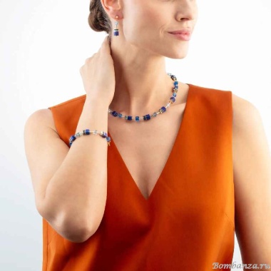 Комплект Coeur de Lion, Blue, 4905/40-0700 из трех предметов Комплект Coeur de Lion, Blue, 4905/40-0700 из трех предметов. Германия