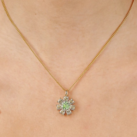 Колье Dyrberg Kern, DELISE SG LIGHT GREEN/GOLDEN, 440035