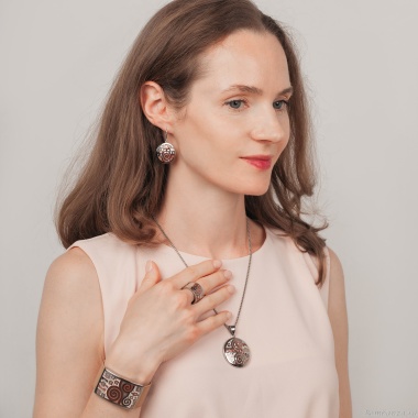 Серьги Fiore Luna,, AE01235-14 R/S Серьги Fiore Luna,, AE01235-14 R/S