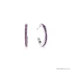 Серьги Coeur de Lion,  Amethyst-Silber 0139/21-0843 Серьги Coeur de Lion,  Amethyst-Silber 0139/21-0843