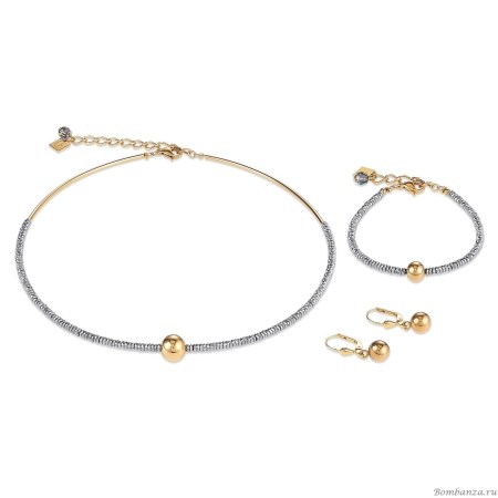 Серьги Coeur de Lion, Gold-Silver 4932/20-1617. Германия
