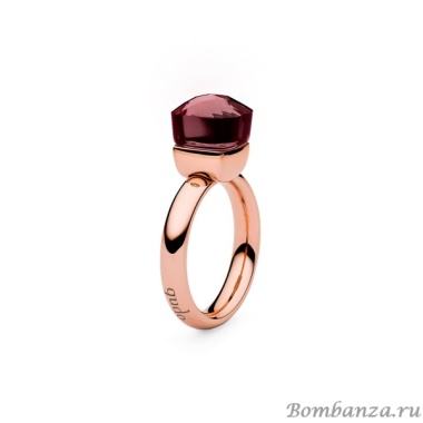 Кольцо Qudo, Firenze ruby 16.5 мм 610213 R/RG Кольцо Qudo, Firenze ruby 16.5 мм 610213 R/RG