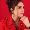 Серьги TARATATA, Kiff me, с цветной смолой и стеклянными бусинами, TT-H24-08965-102 черный Серьги TARATATA, Kiff me, с цветной смолой и стеклянными бусинами, TT-H24-08965-102 черный