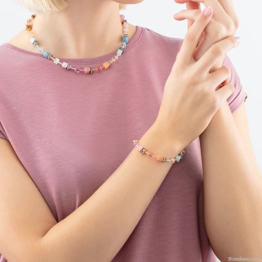 Браслет Coeur de Lion, Aqua-Apricot, 2838/30-2028 Браслет Coeur de Lion, Aqua-Apricot, 2838/30-2028. Германия