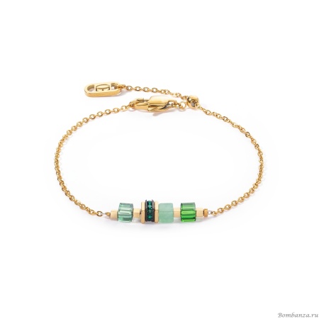 Браслет Coeur de Lion, Green-Gold, 5076/30-0516. Германия