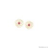 Серьги Franck Herval, Camelia, с кристаллом Swarovski, FH24.2-12-69223 золотистый Серьги Franck Herval, Camelia, с кристаллом Swarovski, FH24.2-12-69223 золотистый