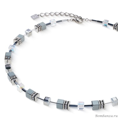 Колье Coeur de Lion, Grey-Silver, 4015/10-1217 Колье Coeur de Lion, Grey-Silver, 4015/10-1217