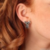 Серьги TARATATA, Koko, с цветной смолой и стеклянными бусинами, TT-T23-03918-10G серый Серьги TARATATA, Koko, с цветной смолой и стеклянными бусинами, TT-T23-03918-10G серый
