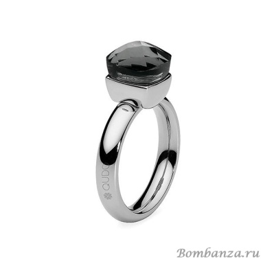 Кольцо Qudo, Firenze smoke 18.5 мм 611043 BW/S Кольцо Qudo, Firenze smoke 18.5 мм 611043 BW/S