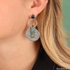 Серьги TARATATA, Celeste, смола,слюдяная пудра,стеклянные бусины, TT-W23-09968-104 синий Серьги TARATATA, Celeste, смола,слюдяная пудра,стеклянные бусины, TT-W23-09968-104 синий