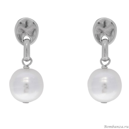 Серьги VIDDA, Pearl, с жемчугом, VD23-01677 белый