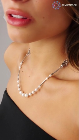 Колье Coeur de Lion, White-Silver, 1121/10-1417