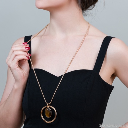 Колье Fiore Luna, TIGER EYE