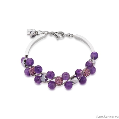 Браслет Coeur de Lion, Purple, 4895/30-0800