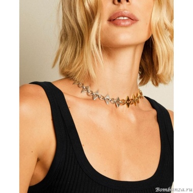 Колье VIDDA, Dune, двухцветный металл, VD24.1-0195292 серебристый Колье VIDDA, Dune, двухцветный металл, VD24.1-0195292 серебристый