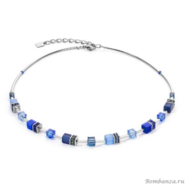 Колье Coeur de Lion, Blue, 2800/10-0700 Колье Coeur de Lion, Blue, 2800/10-0700