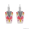 Серьги TARATATA, Tequila, с цветной смолой, TT-E24-02710-101 белый Серьги TARATATA, Tequila, с цветной смолой, TT-E24-02710-101 белый