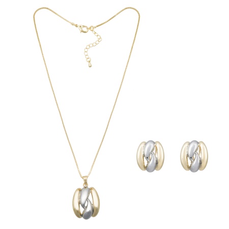 Комплект Fiore Luna, колье+серьги, SG206497E-001 G