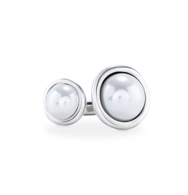 Кольцо UNOde50, Artsy artsy с серебром, Creative, ANI0801BPLMTL12