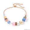 Браслет Coeur de Lion, Light Blue - Rose, 3030/30-0752 Браслет Coeur de Lion, Light Blue - Rose, 3030/30-0752