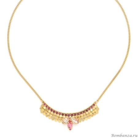 Колье Franck Herval, Irene, с кристаллами Swarovski, FH24.2-15-64170 золотистый