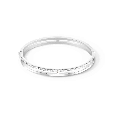 Браслет Coeur de Lion, Crystal-Silver, 0136/32-1817 17