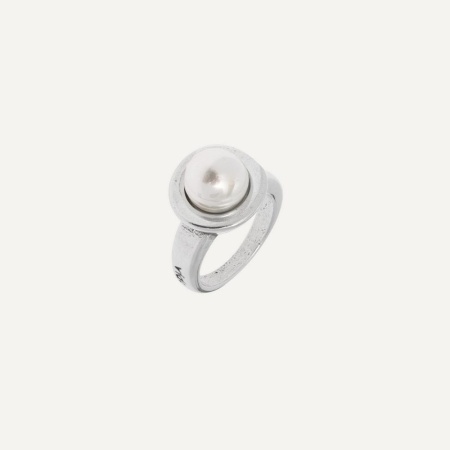 Кольцо VIDDA, Pearl, с жемчугом, VD23-01675 белый, 17