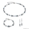 Серьги Coeur de Lion, Grey-Silver, 4015/20-1217 Серьги Coeur de Lion, Grey-Silver, 4015/20-1217. Германия