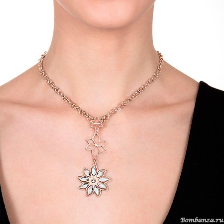 Колье Boccadamo, XGR096RS BR/RG/BW золотистый Колье Boccadamo, XGR096RS BR/RG/BW золотистый, Италия