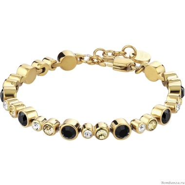 Браслет Dyrberg Kern, TERESIA SG GOLDEN / BLACK, 430069 Браслет Dyrberg Kern, TERESIA SG GOLDEN / BLACK, 430069