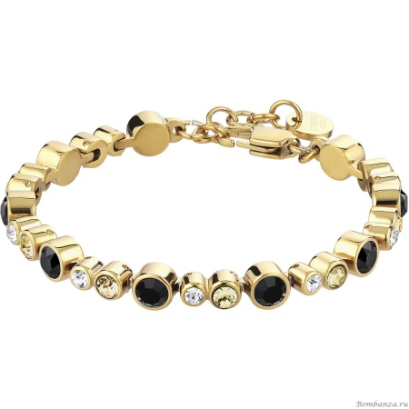 Браслет Dyrberg Kern, TERESIA SG GOLDEN / BLACK, 430069 Браслет Dyrberg Kern, TERESIA SG GOLDEN / BLACK, 430069