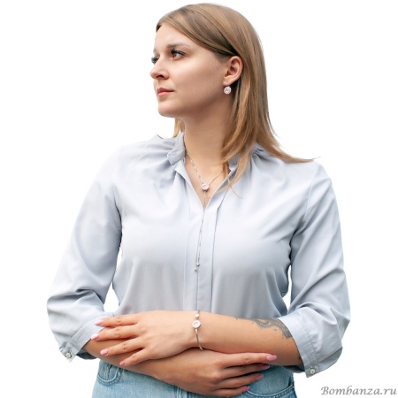 Серьги Fiore Luna, Dust Pink Delite, A1903.M01 R/S