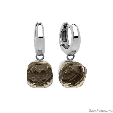 Серьги Qudo, Firenze Greige 300189 BW/S Серьги Qudo, Firenze Greige 300189 BW/S