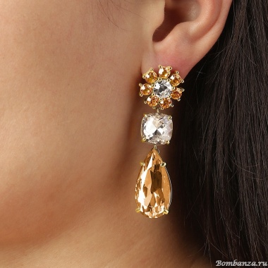 Серьги Dyrberg Kern, MISIA SG GOLDEN, 460512 Серьги Dyrberg Kern, MISIA SG GOLDEN, 460512