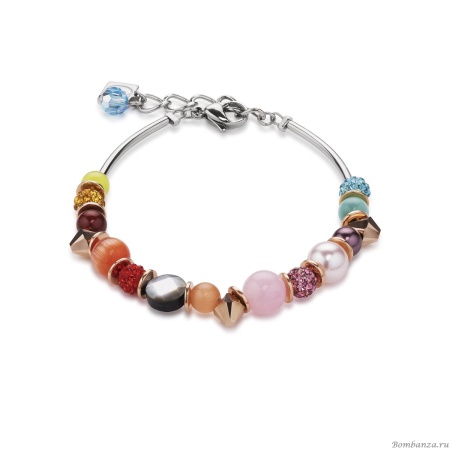 Браслет Coeur de Lion, Multicolor Rainbow, 4864/30-1520. Германия