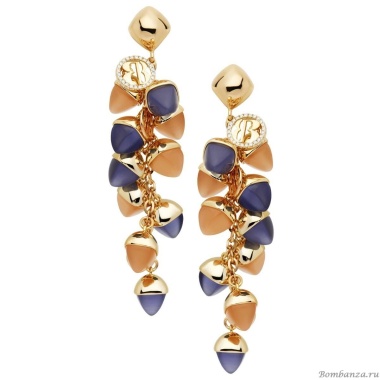 Серьги Boccadamo,  Caleida Violet-Brown XOR534DB V/BR/G Серьги Boccadamo,  Caleida Violet-Brown XOR534DB V/BR/G