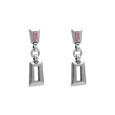 Серьги Ciclon, DETALLE COLOR ROSA A231607-09 R/S