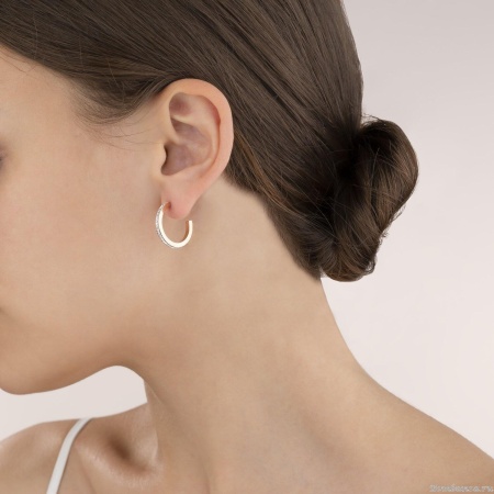 Серьги Coeur de Lion,  Crystal-Rosegold 0139/21-1822. Германия