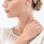 Серьги Coeur de Lion, White, 3035/21-1400. Германия