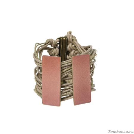 Браслет Katerina Vassou, Pansy, с геометрическими вставками, KV24.1-308863GORANGE оранжевый