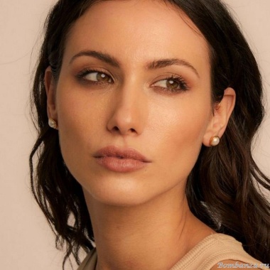 Пуссеты VIDDA, Timeless, с жемчугом, VD25.1-01523 золотистый