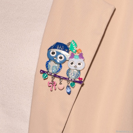 Брошь Shadore, Совы