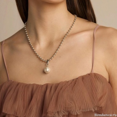 Колье VIDDA, Pearl, с жемчугом, VD23-01655 белый Колье VIDDA, Pearl, с жемчугом, VD23-01655 белый