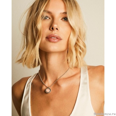 Колье VIDDA, Sweet, с кристаллом Swarovski, VD24.1-01862 серый, 45см