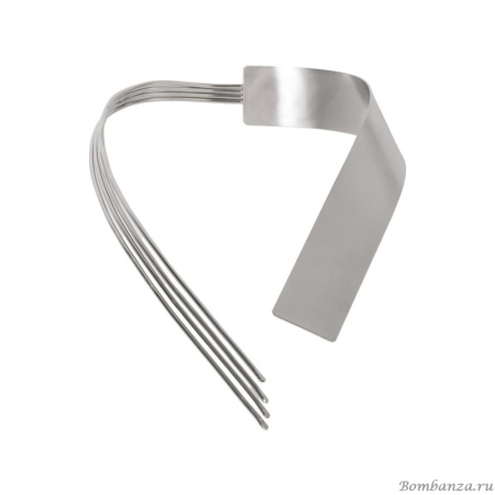 Колье Katerina Vassou, Rayo, минимализм, KV24.1-307100S серебристый Колье Katerina Vassou, Rayo, минимализм, KV24.1-307100S серебристый