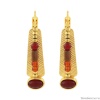 Серьги TARATATA, Orient, со стеклянными  бусинами и сердоликом, TT-E24-10783-203 красный Серьги TARATATA, Orient, со стеклянными  бусинами и сердоликом, TT-E24-10783-203 красный