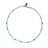 Колье Lanzerotti, Verde, жад, лабрадорит, пирит, гематит, LZ-24.12-565 зеленый