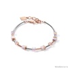 Браслет Coeur de Lion, White Rose Gold Silver 5023/30-1822